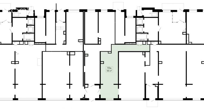 Аренда помещения свободного назначения 55 м², Вокзальная улица - фото 1