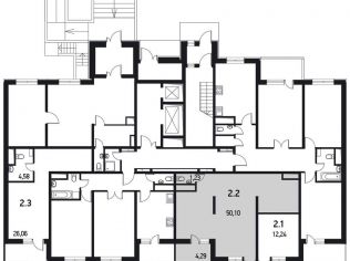 Продажа офиса 53.4 м²