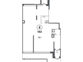 Продажа помещения свободного назначения 161.9 м²