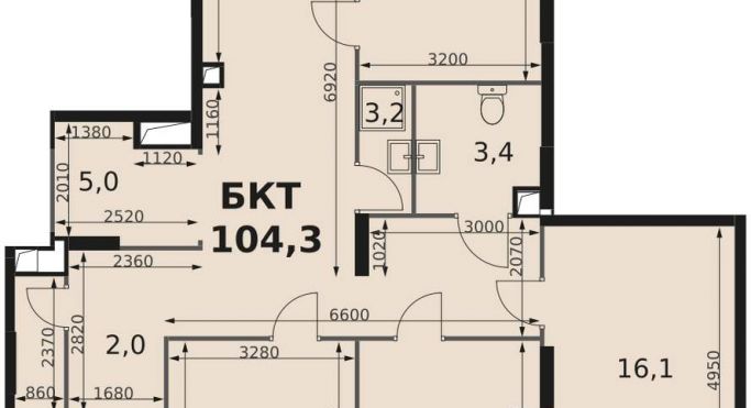 Продажа офиса 104.8 м², улица Полковника Романова - фото 1